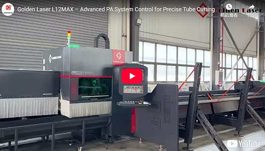 Golden Laser L12MAX – Advanced PA System Control for Precise Tube Cutting